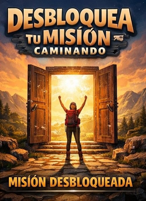 Desbloquea tu misión caminando - Mision desbloqueada - nivel premium